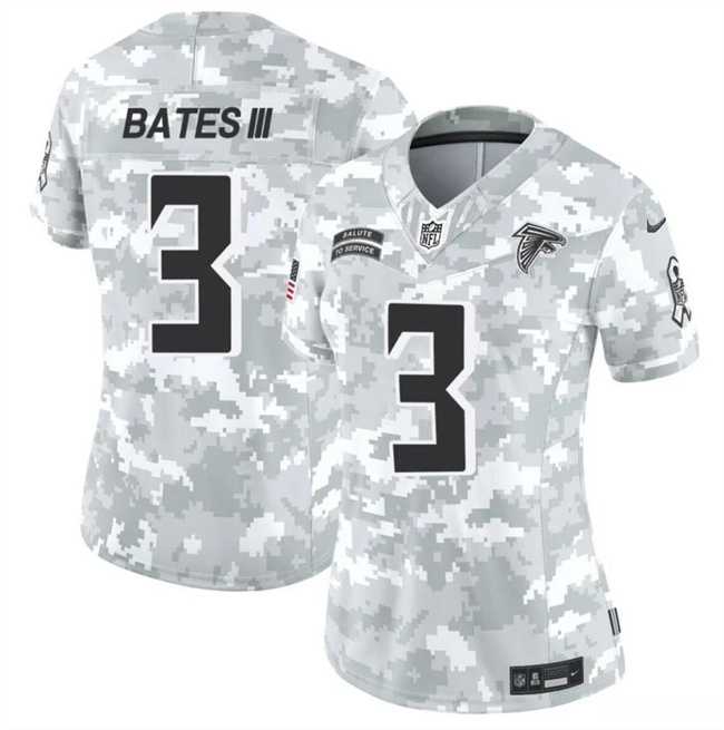 Womens Atlanta Falcons #3 Jessie Bates III 2024 F.U.S.E Arctic Camo Salute To Service Limited Stitched Jersey Dzhi->atlanta falcons->NFL Jersey